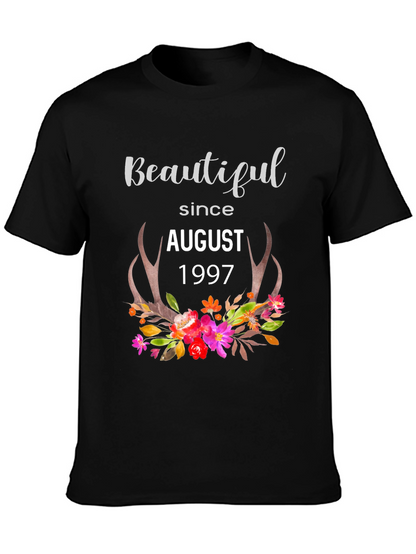 Beautiful Since August 1997 Graphic Tee