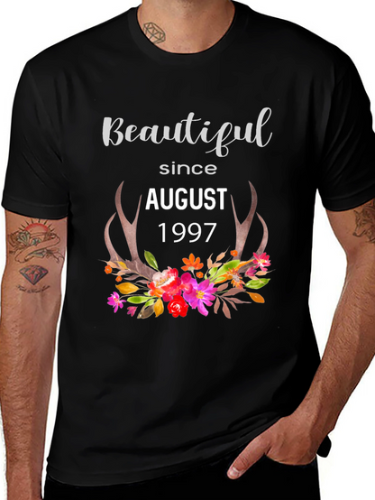 Beautiful Since August 1997 Graphic Tee