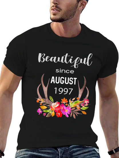 Beautiful Since August 1997 Graphic Tee