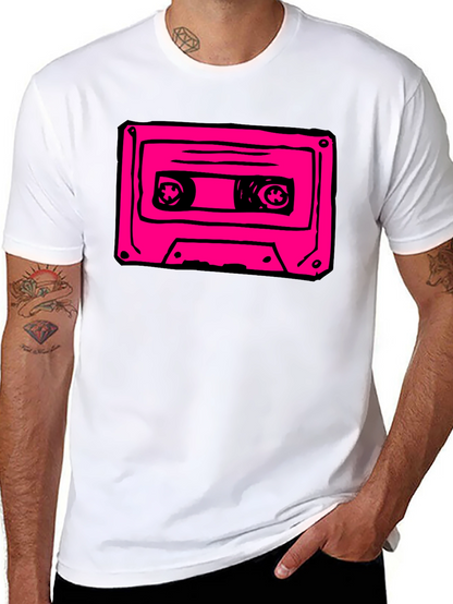 Retro Cassette Tape Graphic T-Shirt