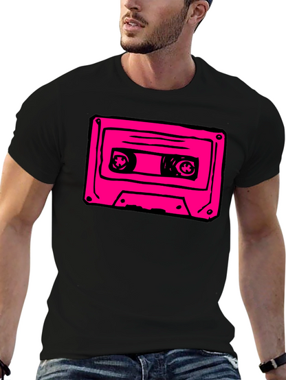 Retro Cassette Tape Graphic T-Shirt