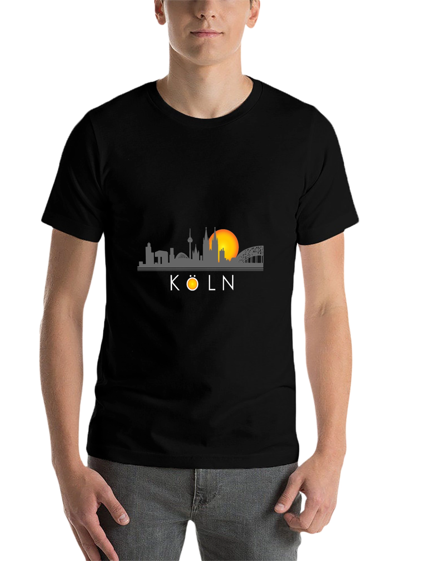 Cologne Skyline T-Shirt - City Silhouette Tee