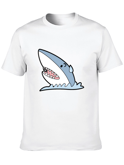 Shark Graphic T-Shirt - Black