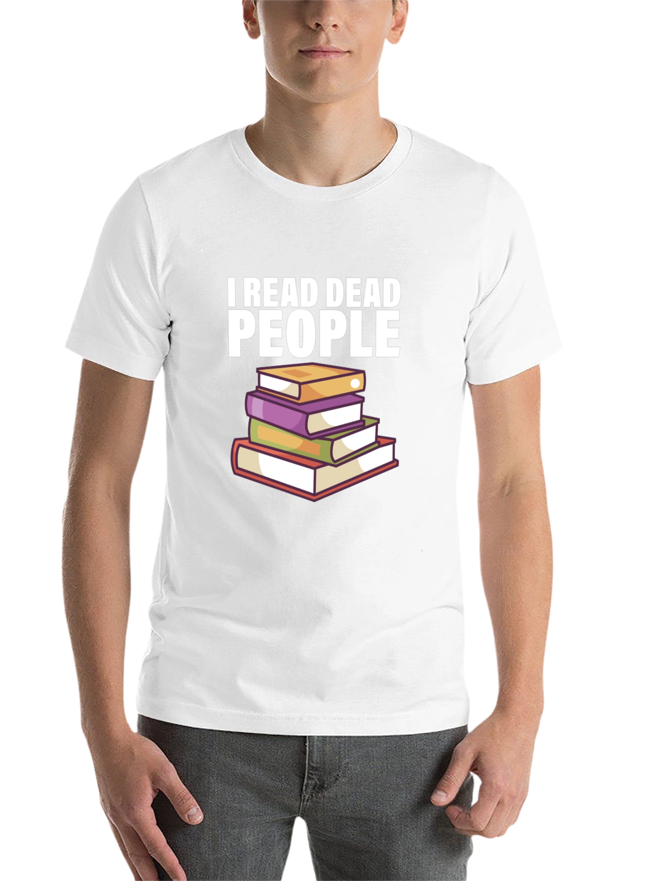 I Read Dead People Graphic Tee