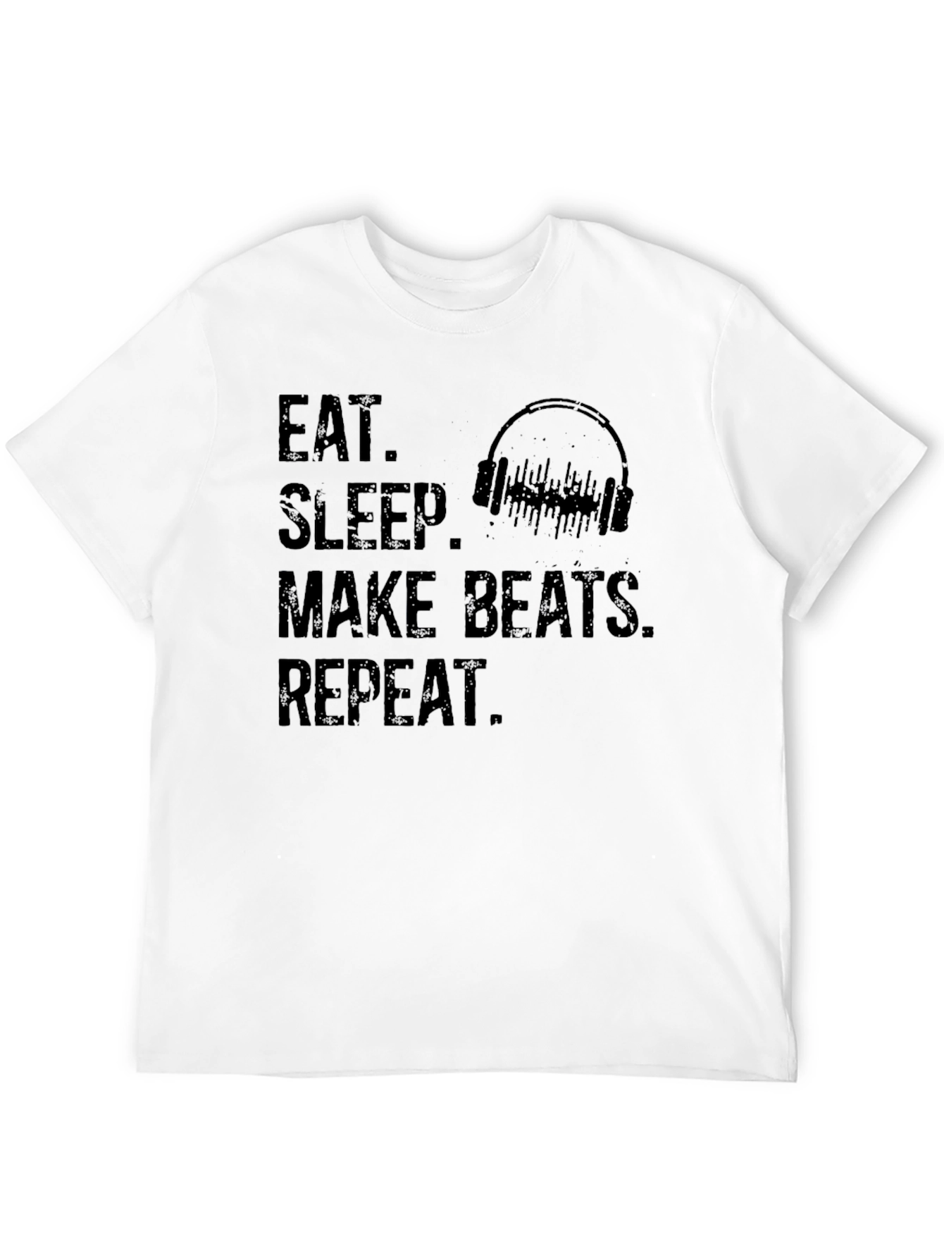 Eat Sleep Make Beats Repeat Graphic Tee