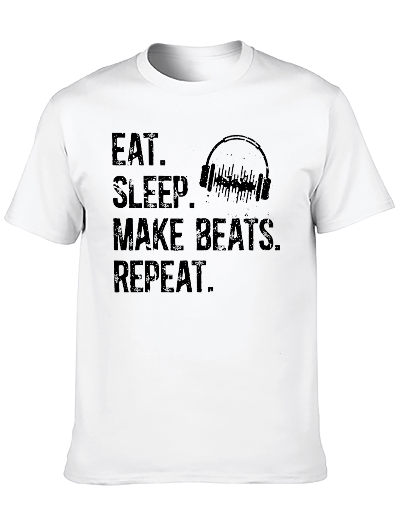 Eat Sleep Make Beats Repeat Graphic Tee