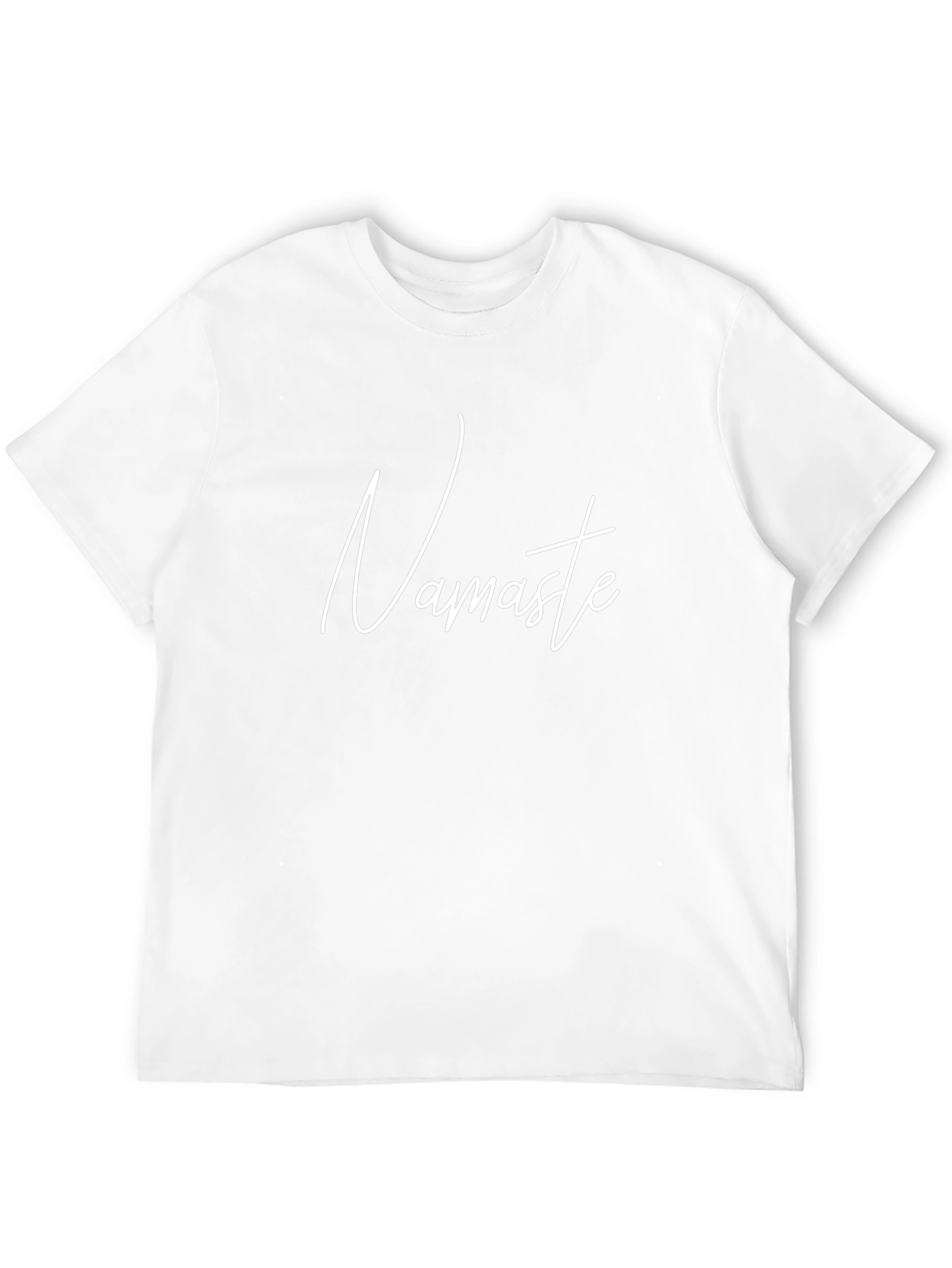 Namaste T-Shirt - Relaxed Fit Black Tee