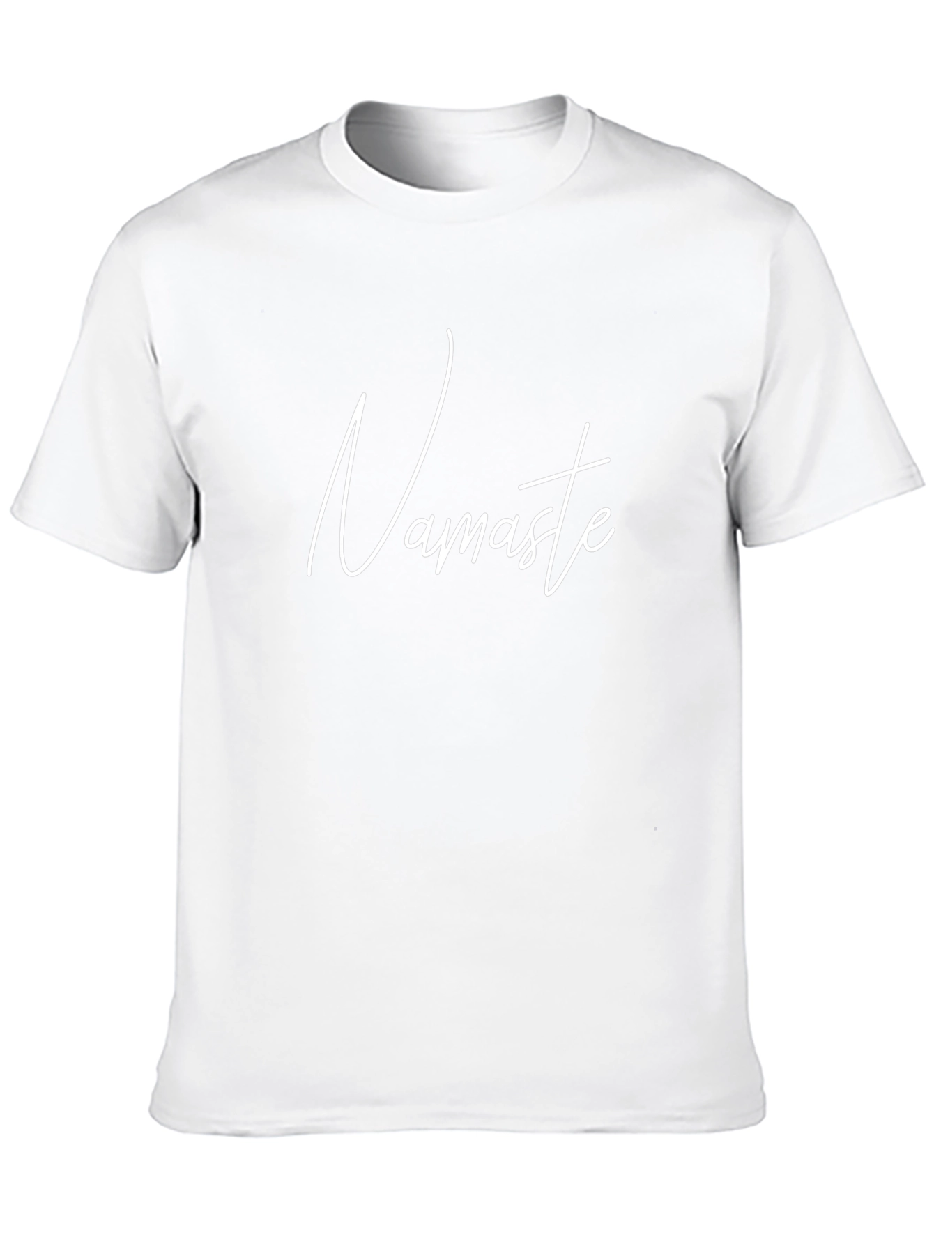 Namaste T-Shirt - Relaxed Fit Black Tee