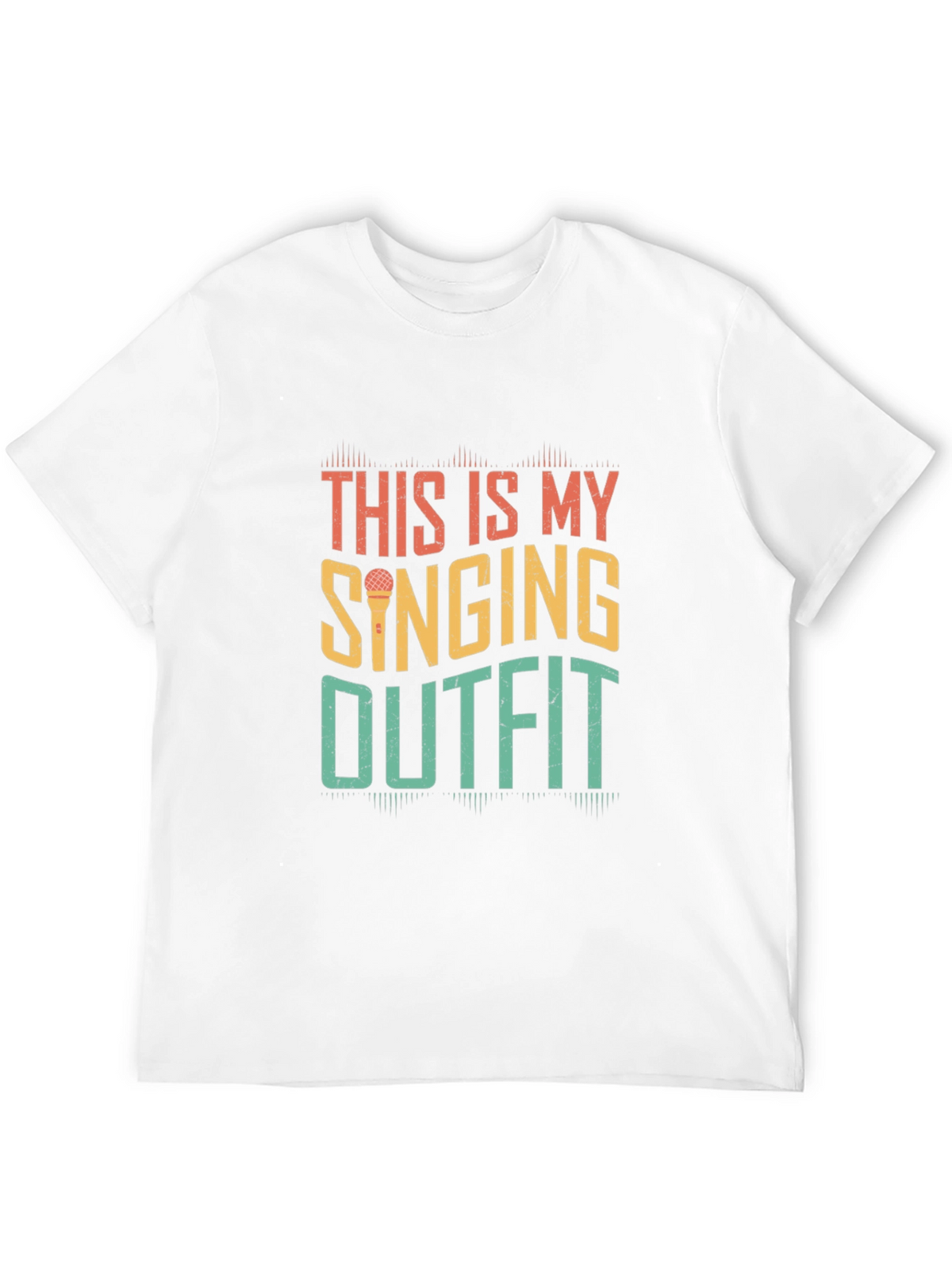 Singing Outfit Retro Graphic T-Shirt