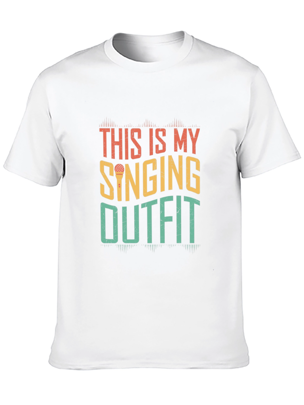 Singing Outfit Retro Graphic T-Shirt