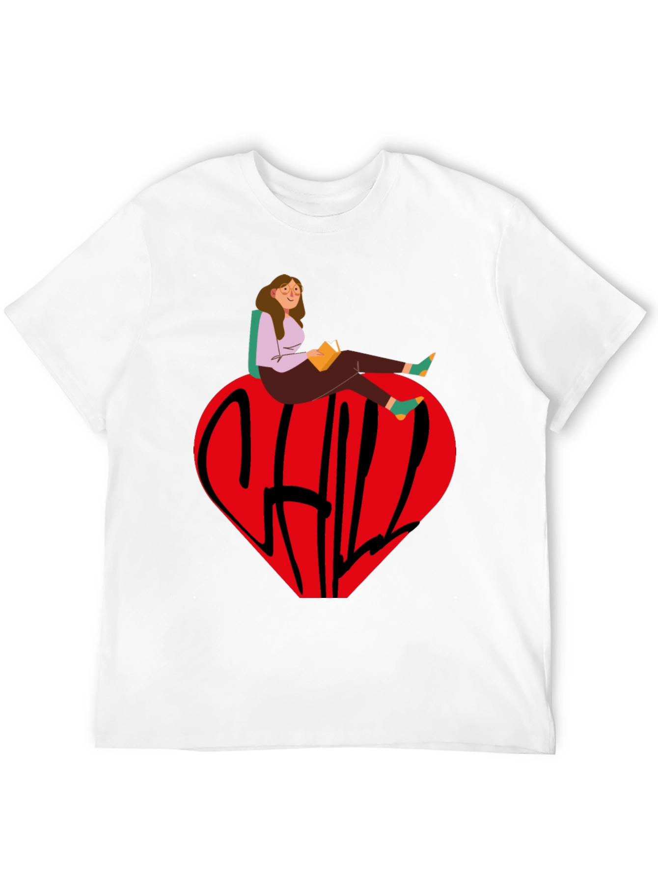 Chill Heart Graphic Tee