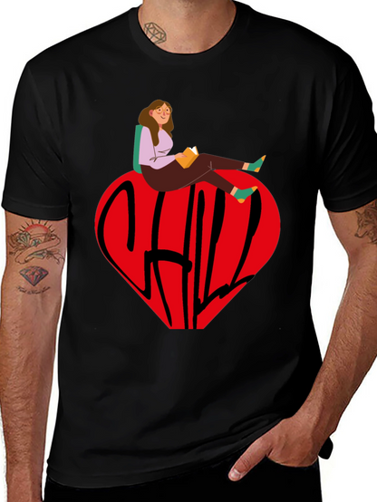 Chill Heart Graphic Tee