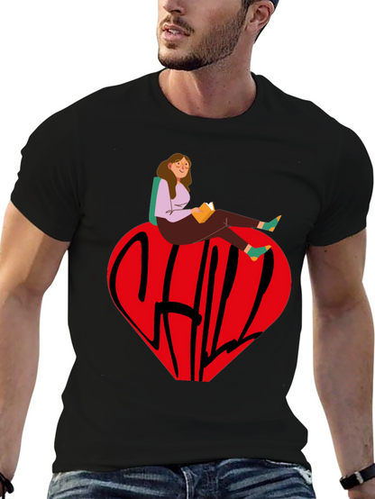 Chill Heart Graphic Tee