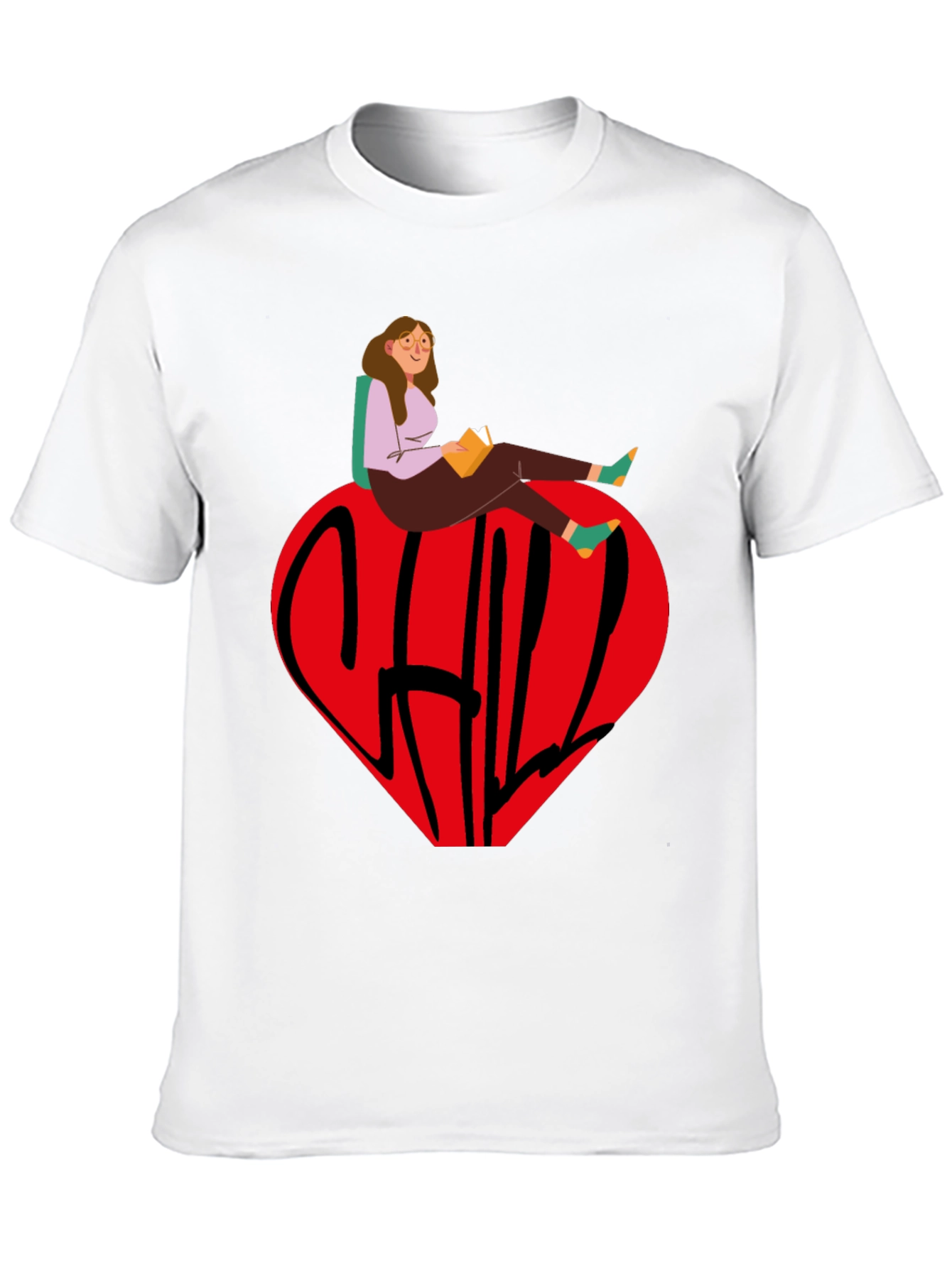Chill Heart Graphic Tee