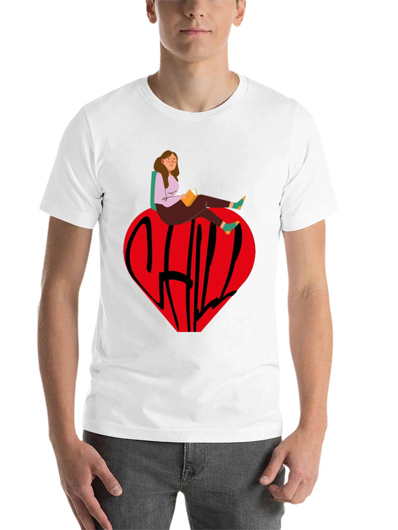 Chill Heart Graphic Tee