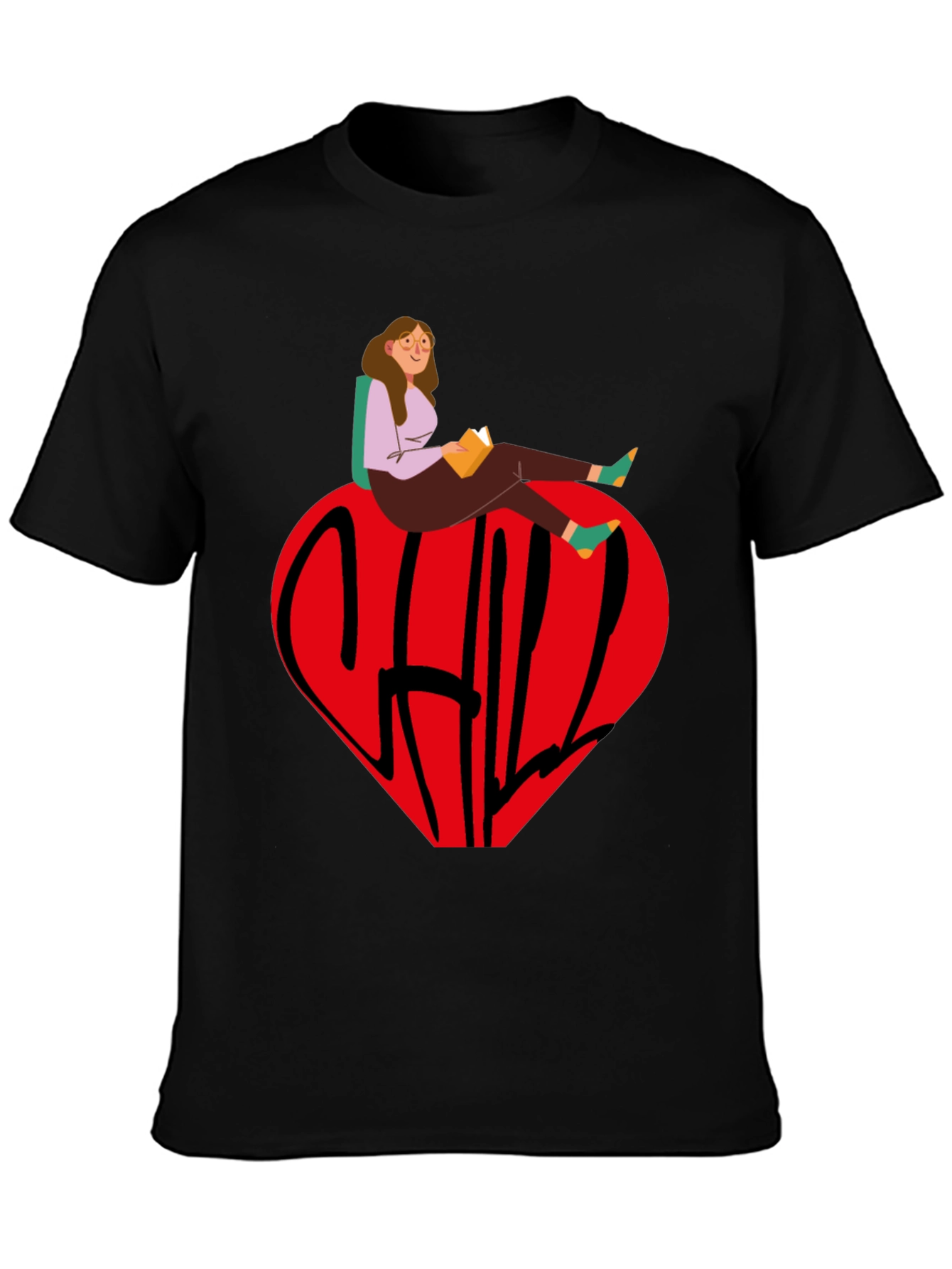 Chill Heart Graphic Tee