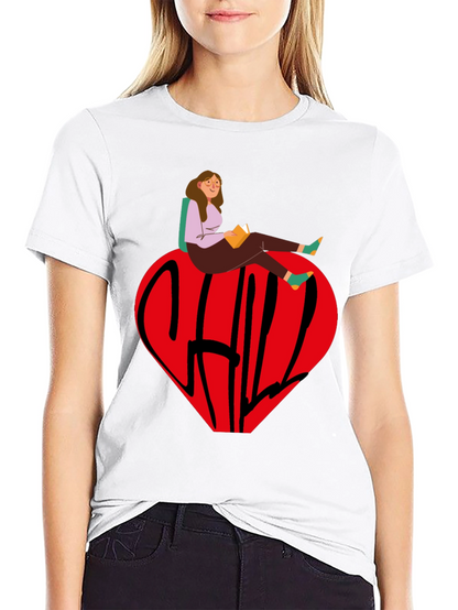 Chill Heart Graphic Tee