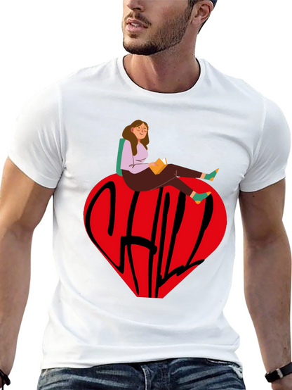 Chill Heart Graphic Tee