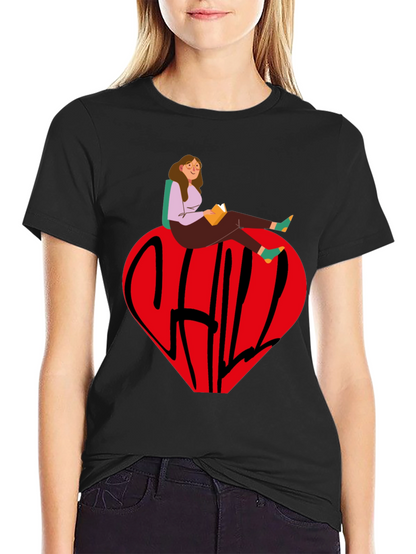 Chill Heart Graphic Tee