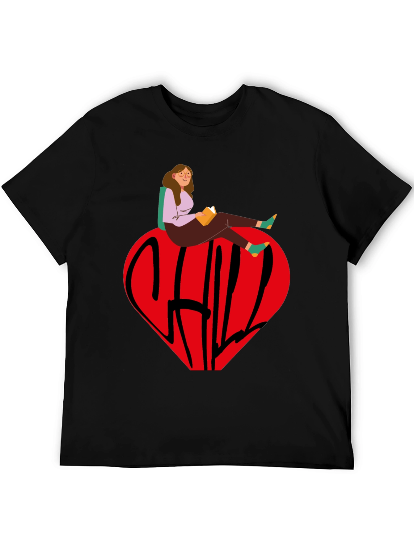 Chill Heart Graphic Tee