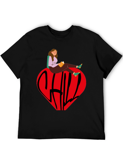 Chill Heart Graphic Tee