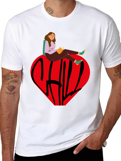 Chill Heart Graphic Tee