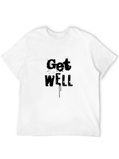 Get Well Soon Black Tee