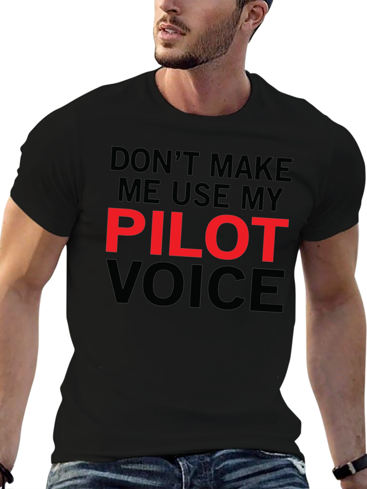 Pilot Voice T-Shirt - Funny Aviation Tee