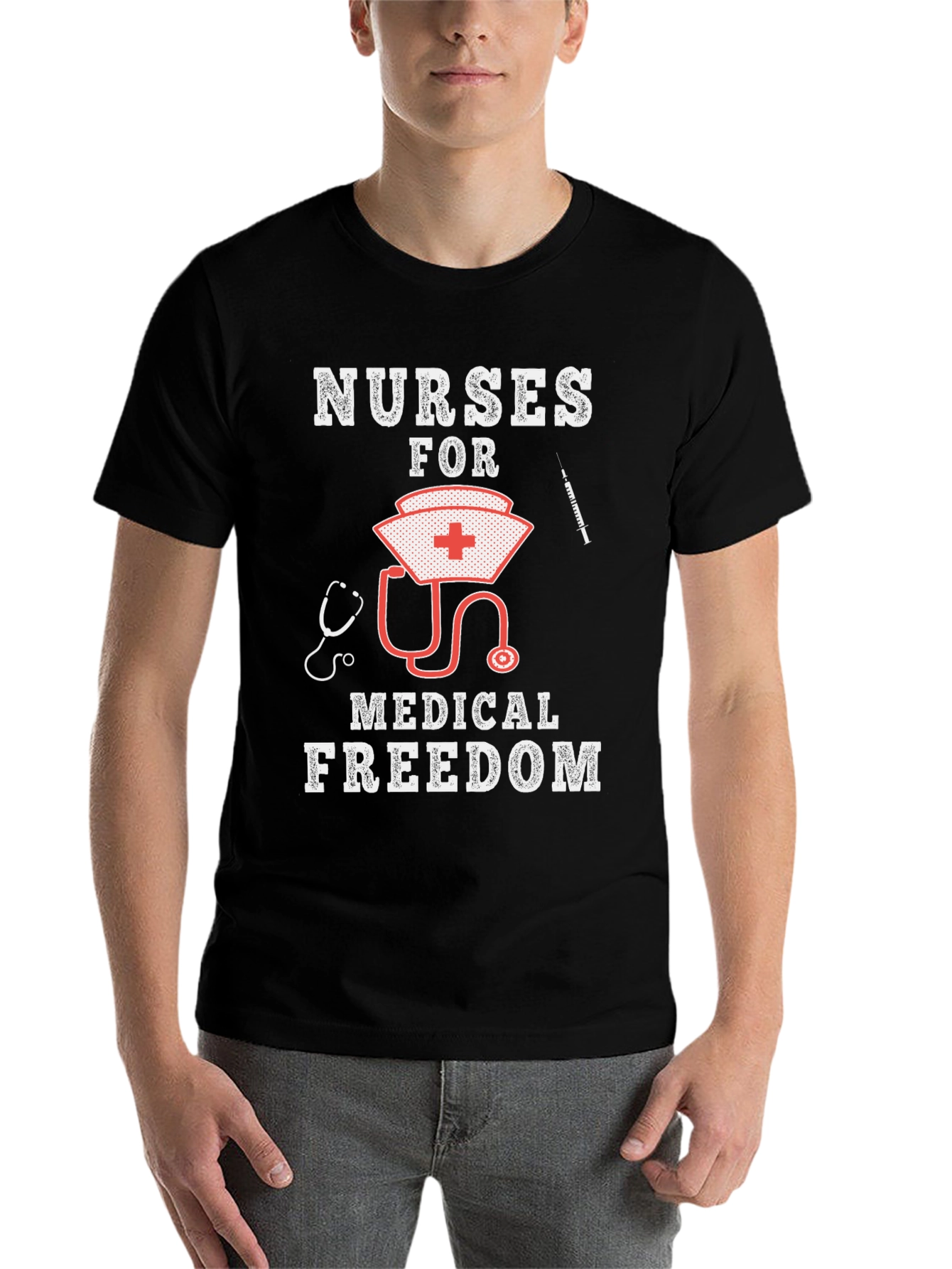 Nurses for Medical Freedom Graphic Tee
