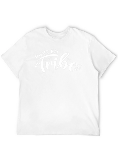 Phys Ed Tribe T-Shirt - Black Casual Style