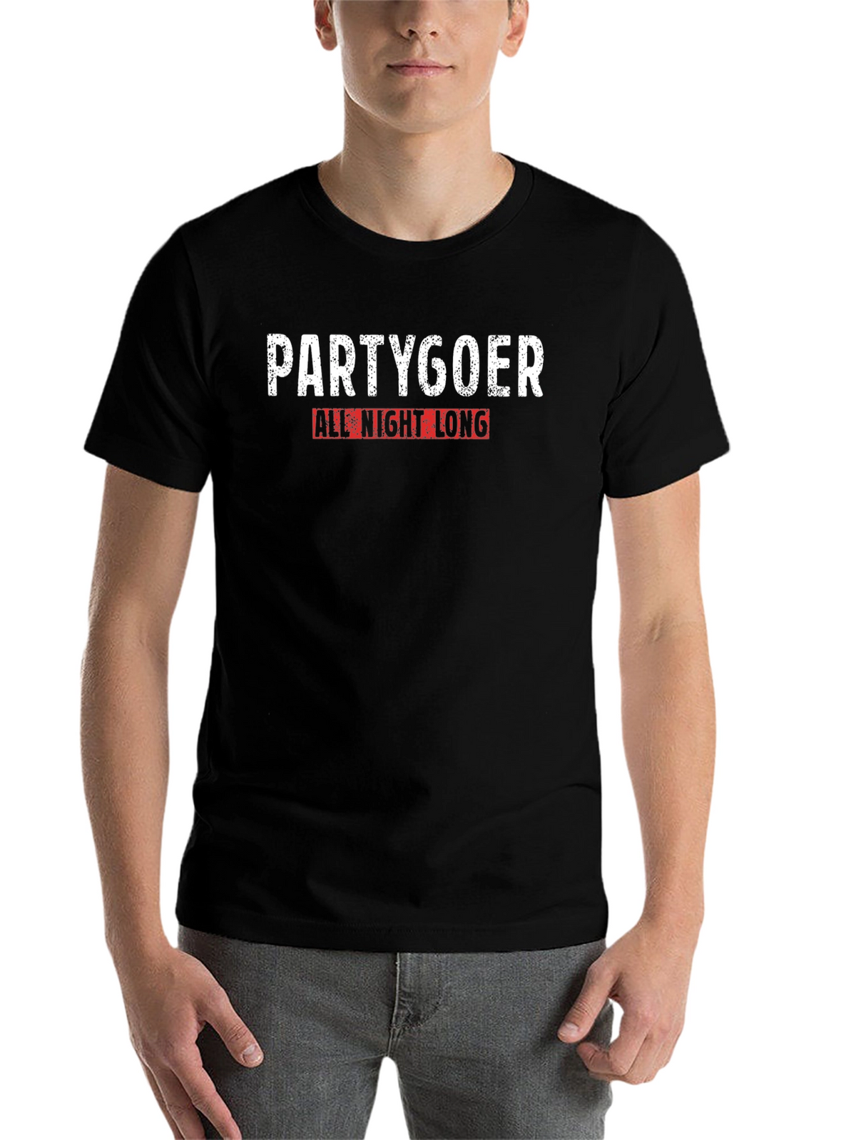 Partygoer All Night Long Graphic T-Shirt