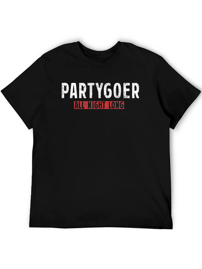 Partygoer All Night Long Graphic T-Shirt