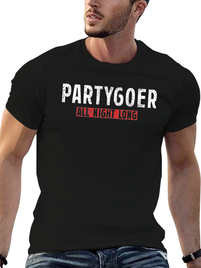 Partygoer All Night Long Graphic T-Shirt