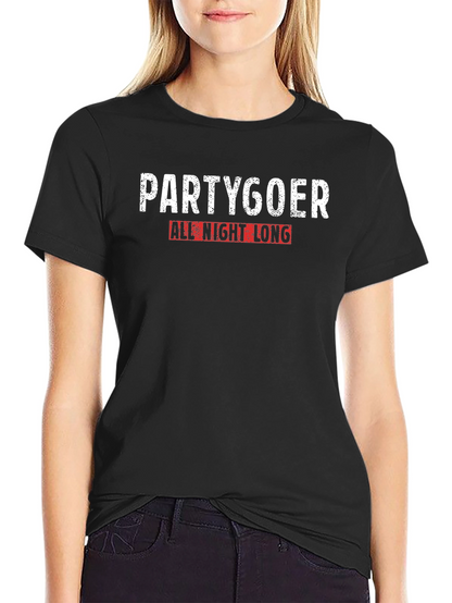Partygoer All Night Long Graphic T-Shirt