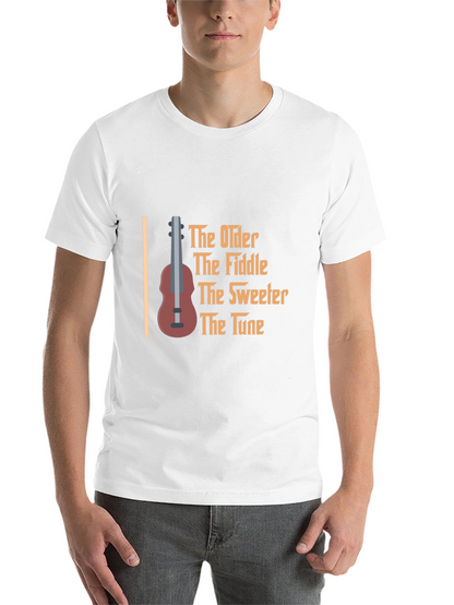 The Older The Fiddle Black T-Shirt