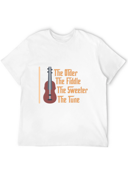 The Older The Fiddle Black T-Shirt