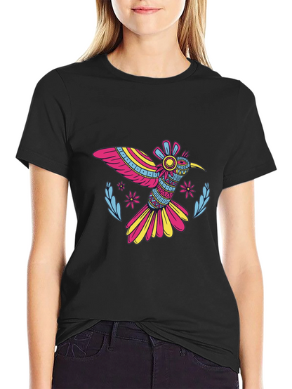 Hummingbird Graphic T-Shirt - Vibrant & Stylish!