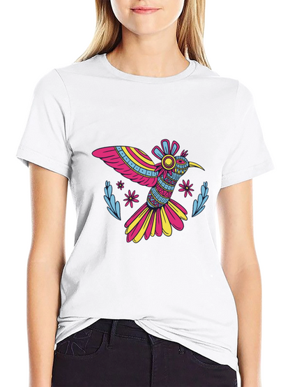 Hummingbird Graphic T-Shirt - Vibrant & Stylish!