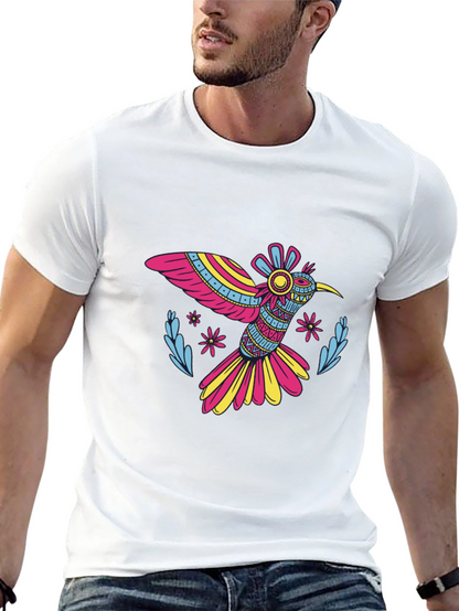 Hummingbird Graphic T-Shirt - Vibrant & Stylish!