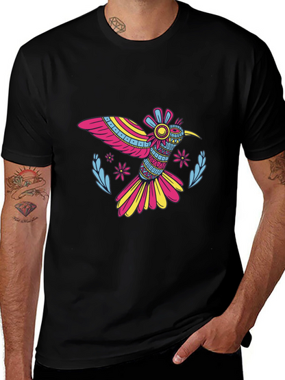 Hummingbird Graphic T-Shirt - Vibrant & Stylish!