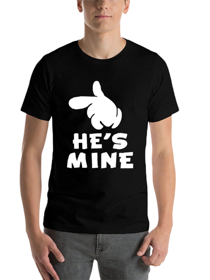 Hes Mine Matching Couple T-Shirt