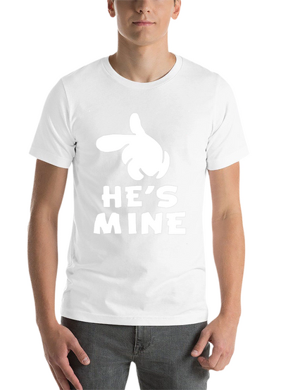 Hes Mine Matching Couple T-Shirt