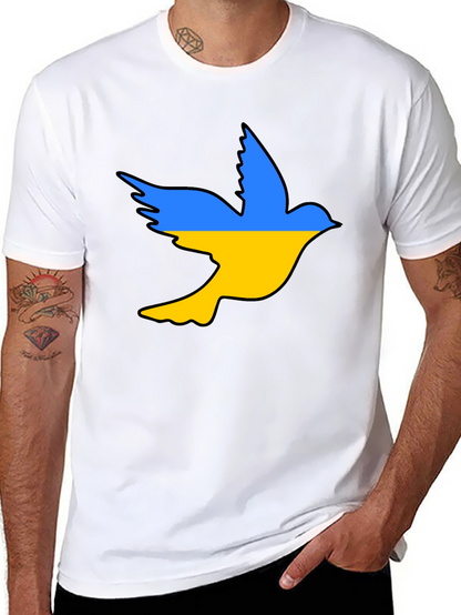 Ukraine Dove T-Shirt - Stand With Ukraine