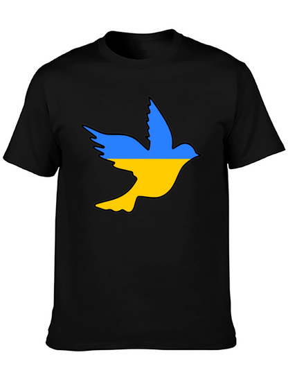 Ukraine Dove T-Shirt - Stand With Ukraine