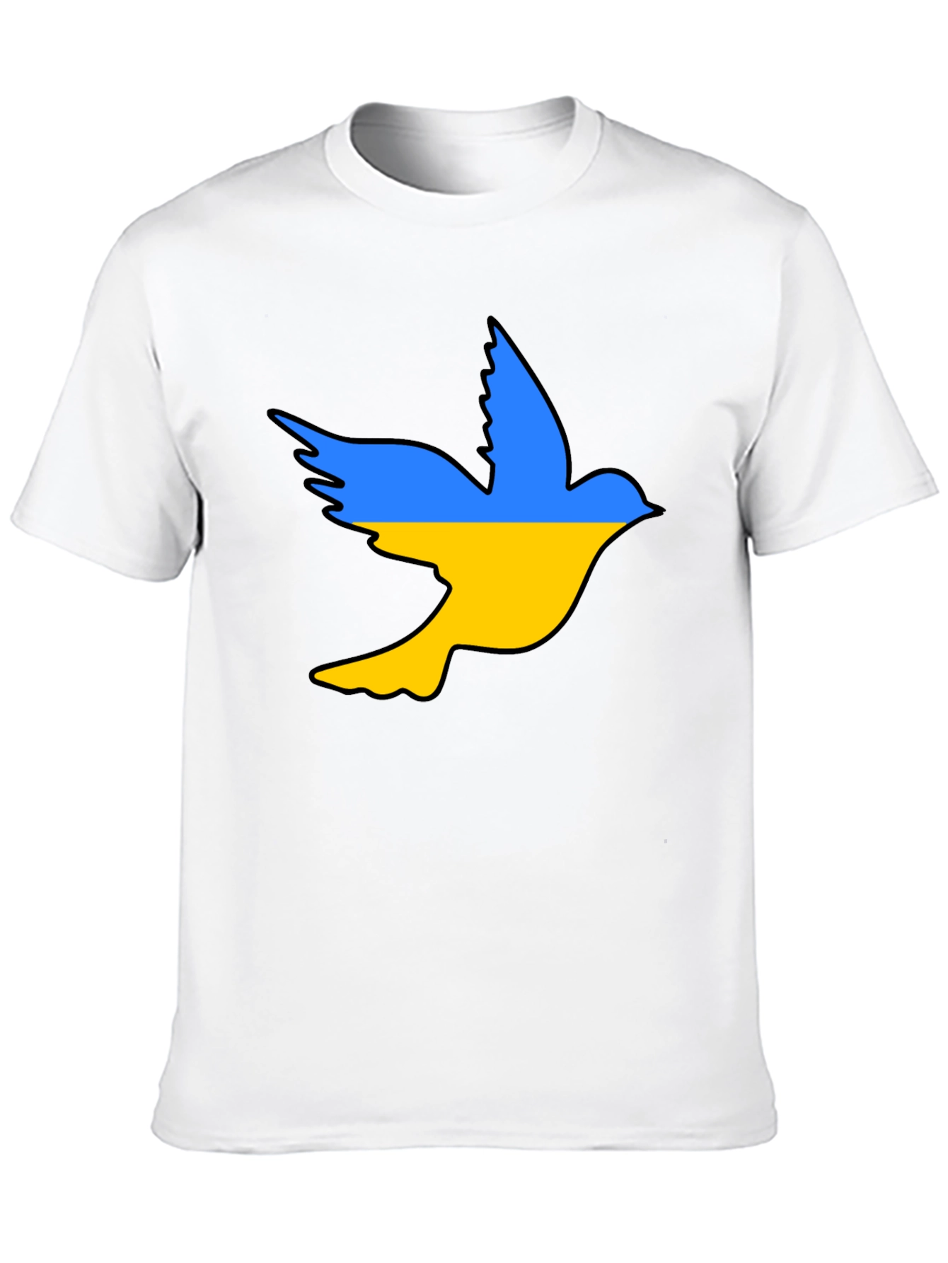 Ukraine Dove T-Shirt - Stand With Ukraine