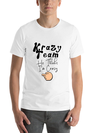 Krazy Team Graphic Black T-Shirt