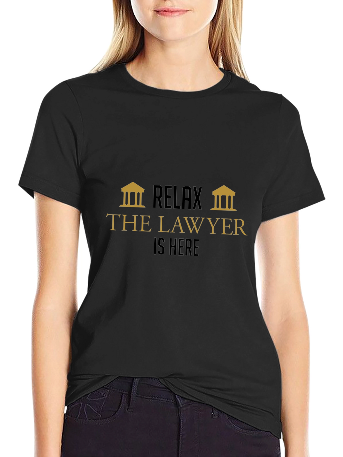 Relax The Lawyer Is Here - Graphic Tee