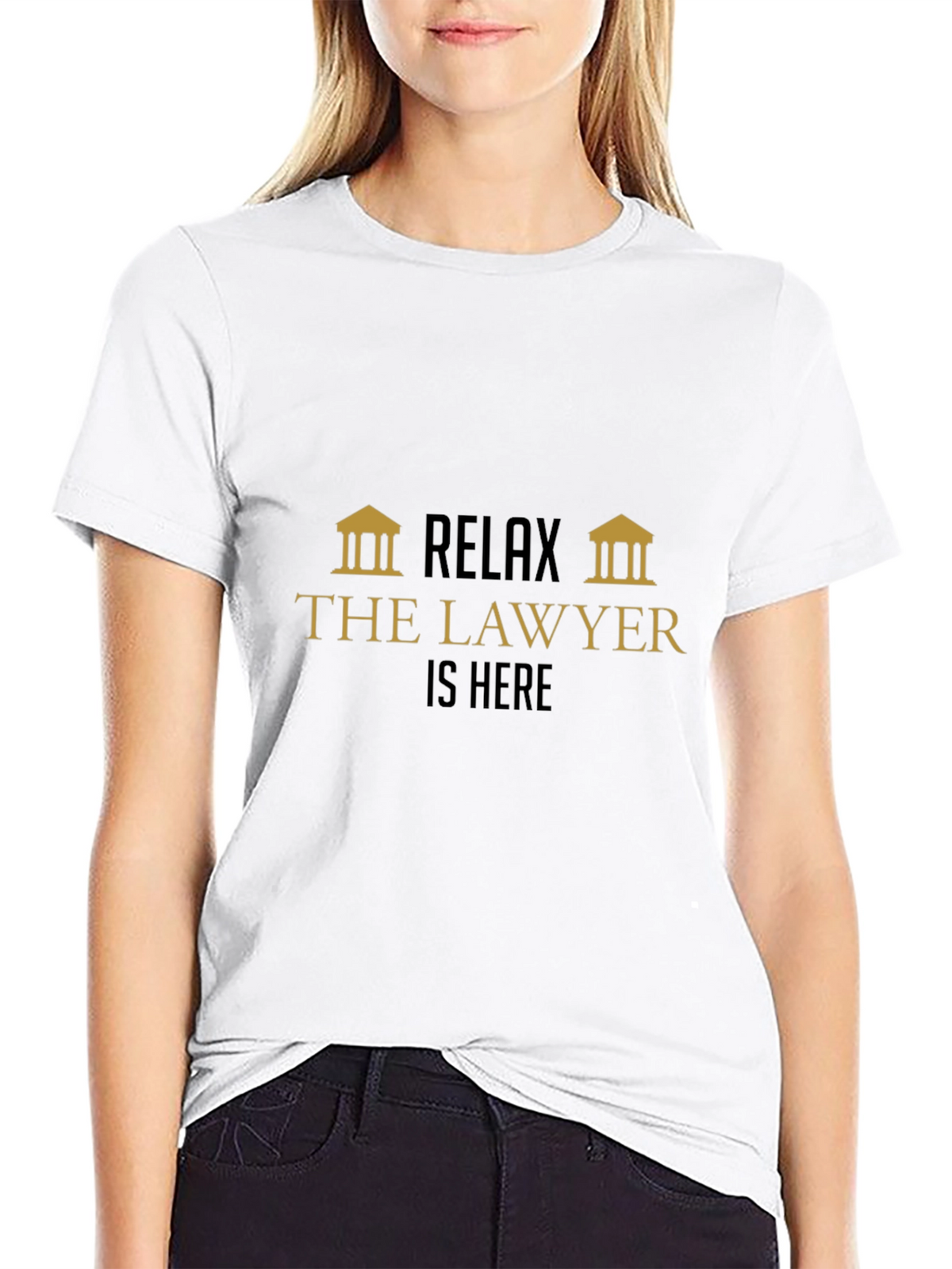 Relax The Lawyer Is Here - Graphic Tee
