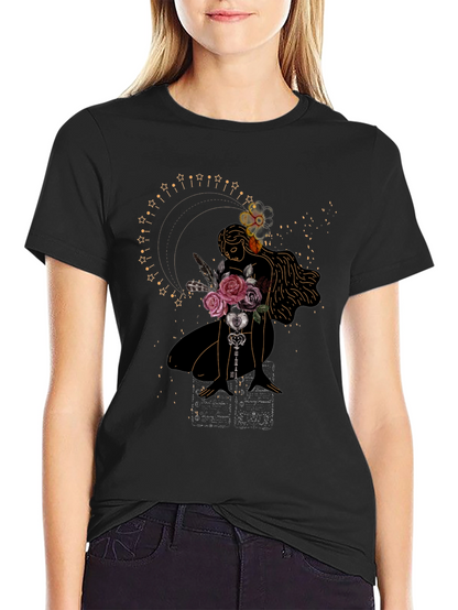 Mystic Woman Graphic Tee - Stylish & Unique