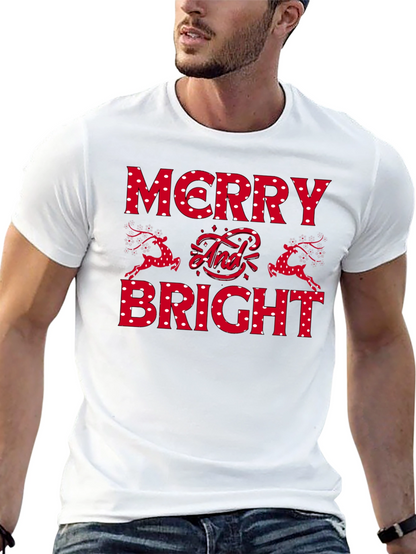 Merry and Bright Holiday T-Shirt